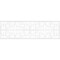 Ekena Millwork Set of Four Panels for 94 1/2"W x 28 1/4"H Norwood Fretwork Wainscot Wall Paneling WPKP14X01X47NWD - alternate 5